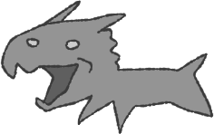 Doodle of a little grey critter